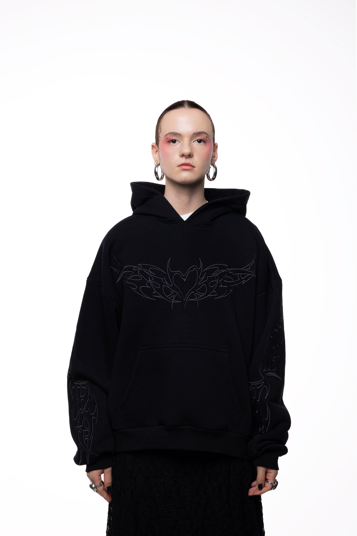 Heart Tribal Hoodie