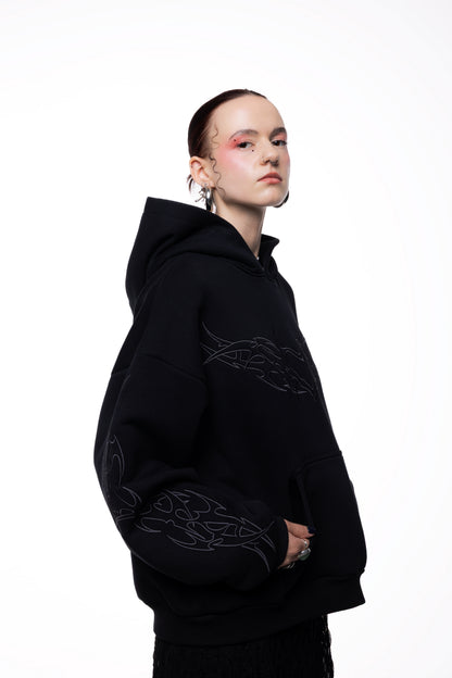 Heart Tribal Hoodie